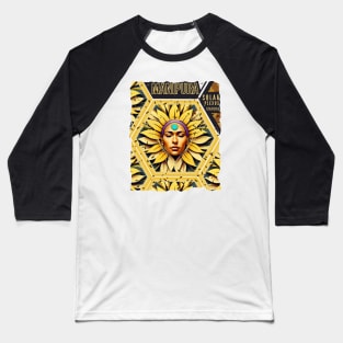 Manipura, Solar Plexus Chakra, Yellow Chakra, Sunflower, Third Eye Baseball T-Shirt